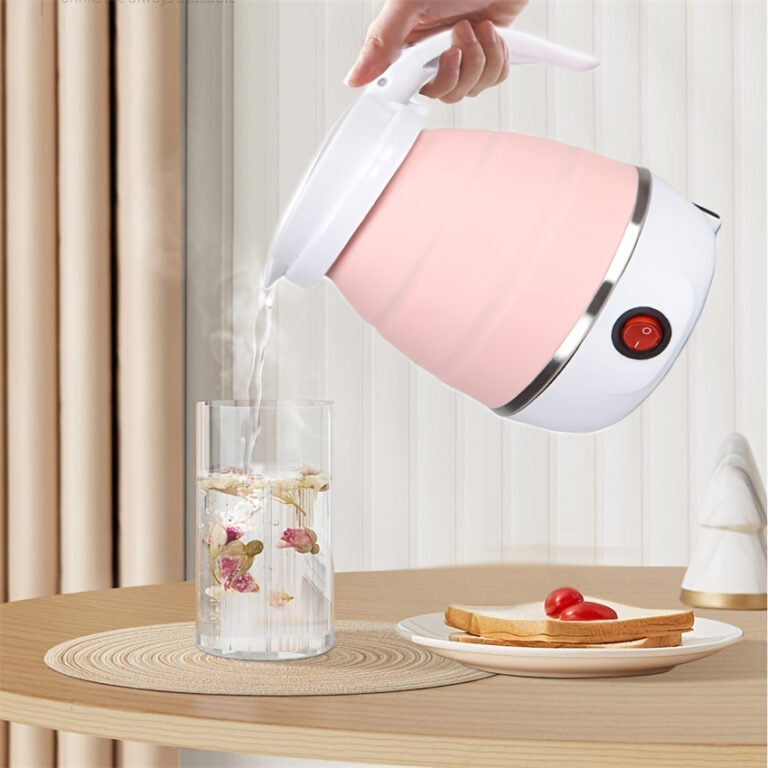 Chaleira Elétrica Retrátil 600ml 110v Silicone E