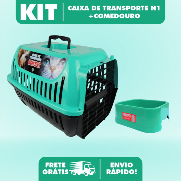 Caixa de Transporte para cachorro coelho gato e ha