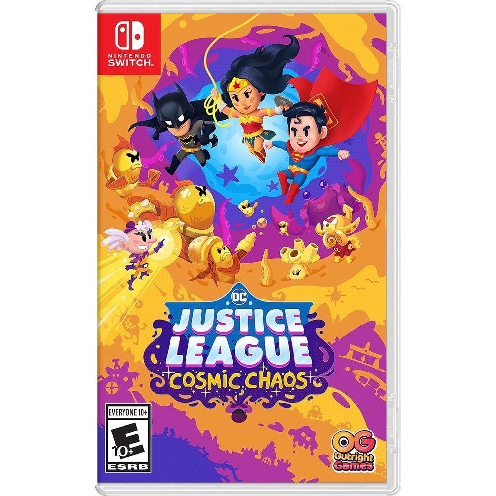 DC Justice League Cosmic Chaos Switch Midia Fisica
