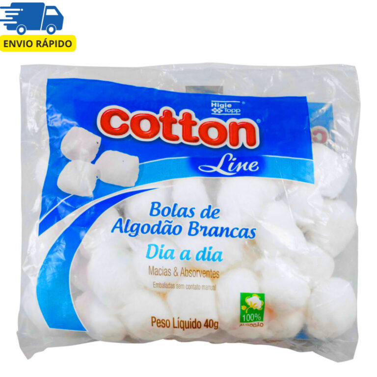 Algodão Varios Modelos  Cotton Line 40 Gr Maquiag