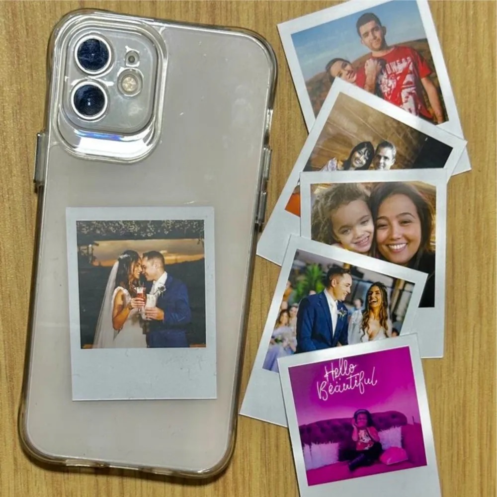Mini Foto – 9x7cm – 1 Unidade – Cabe na Capinha do Celular – Alta Qualidade – ENVIO RÁPIDO