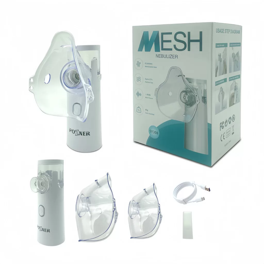 Máquina Nebulizadora Portátil Inalador Nebulizador Adulto Infantil Silencioso  marisa