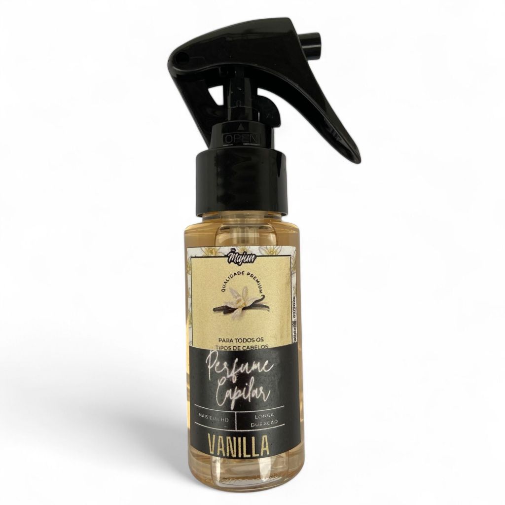 Perfume Capilar Vanilla 35ml e 60ml (Diversos Modelos – Feminino e Masculino)
