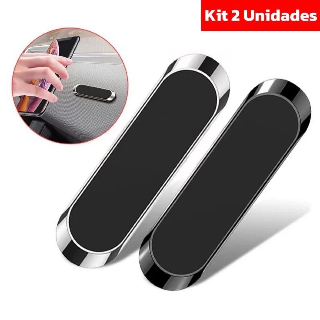 Kit 1/2/3/4 Suporte magnético com poderoso imã neodimio celular universal potente automotivo para ca
