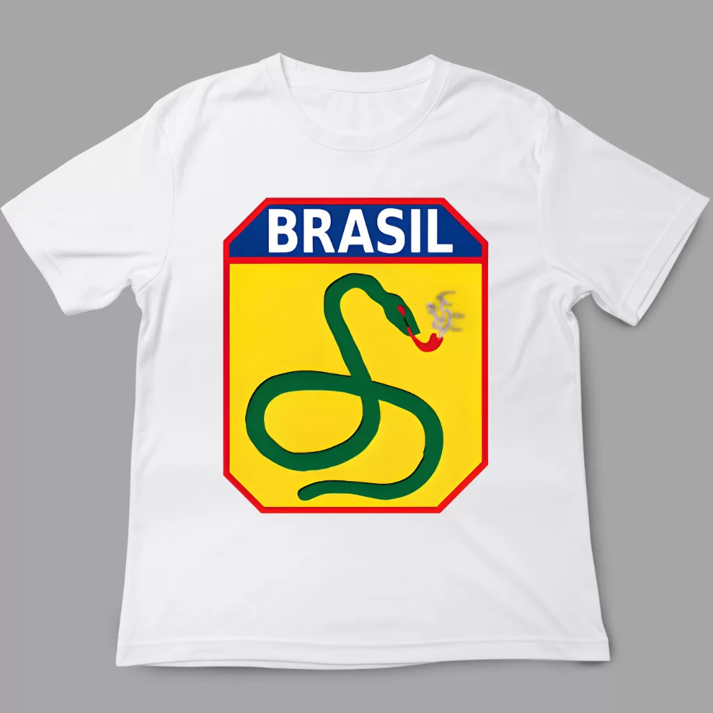 Camiseta Militar – FEB a cobra vai fumar exercito forças especiais brasileira