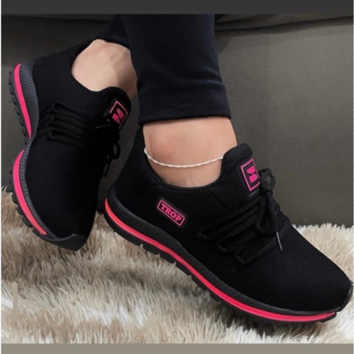 Tênis Feminino Trop F1  / Casual Confortável Aca