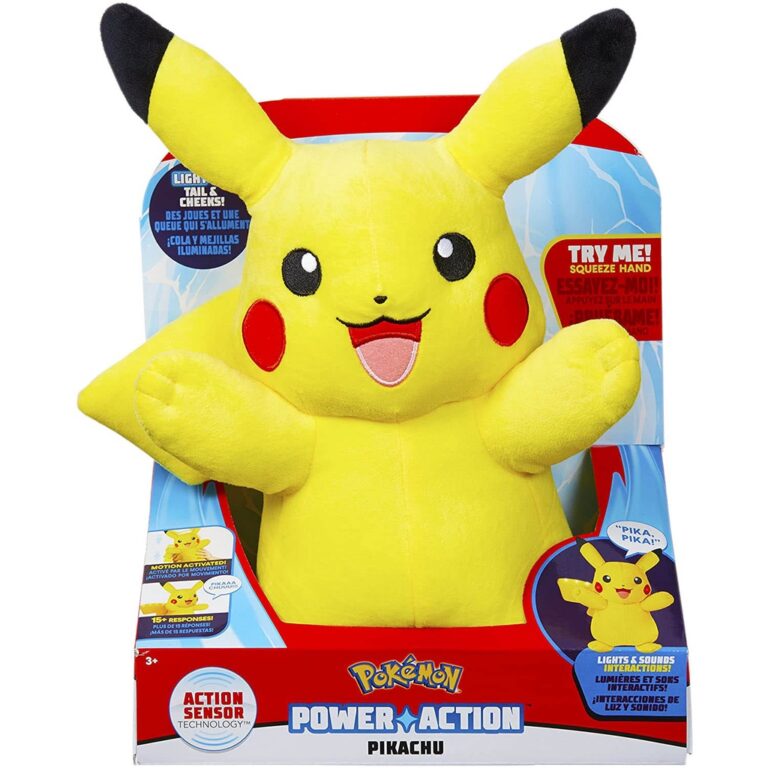 Pelúcia Pokémon Do Pikachu Com Som – Sunny