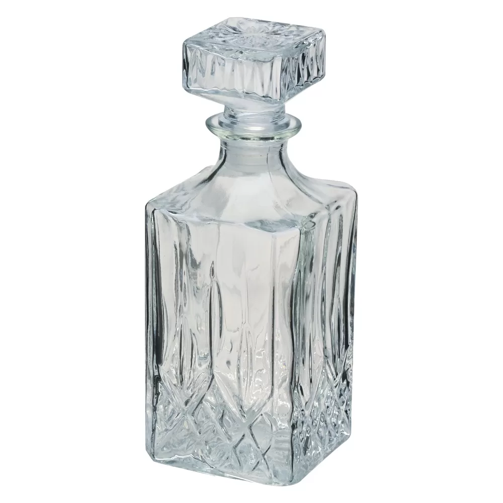 Garrafa de Vidro Licoreira de Whisky Licor Retro Super Luxo Premium