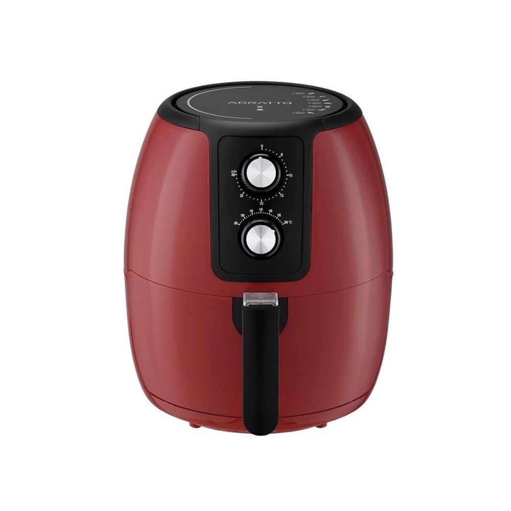 Fritadeira Eletrica Supremma 3.6L Agratto FESV-01 Vermelha