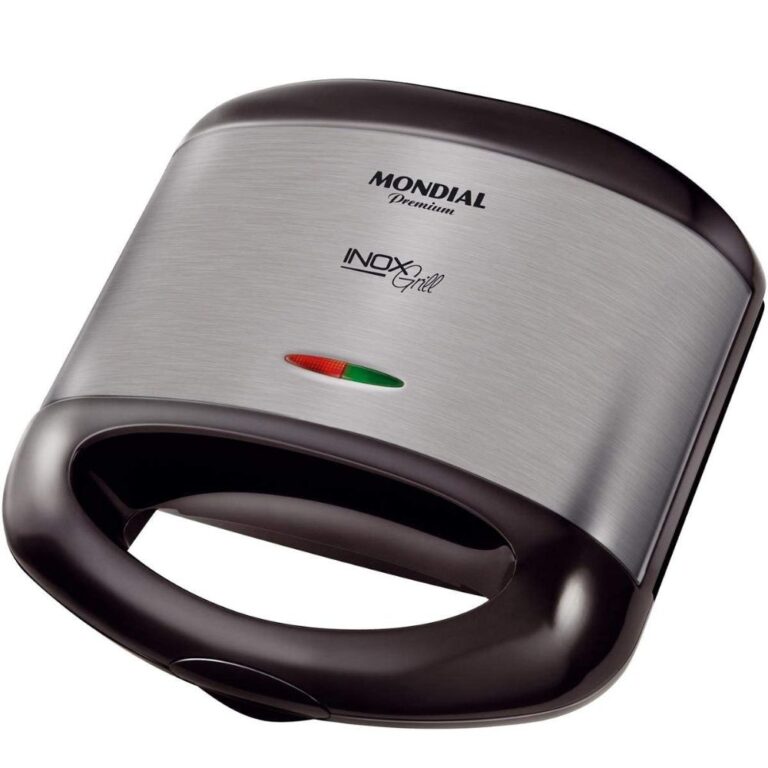 Sanduicheira Mondial, Inox Grill Premium Preto, 80