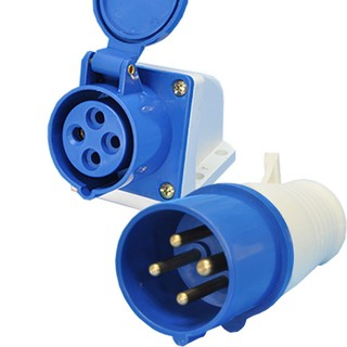 Conjunto de Tomada Industrial JNG Tomada e Plug 3P