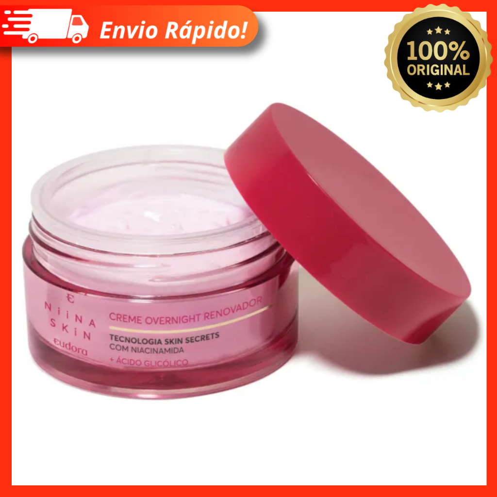Creme Overnight Renovador – Niina Secrets Skin  EUDORA