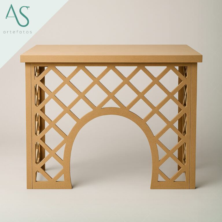 Mesa Dobravél Portatil Mdf Decoração Festas Tre