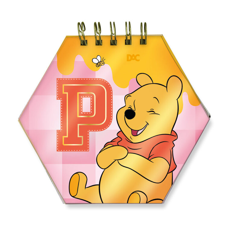 Mini Caderno Argolado Disney Pooh c/80fls 90g R