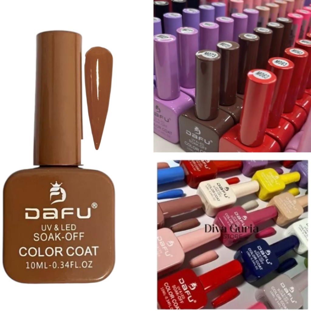 Esmalte em Gel 10 ML – Dafu – ANVISA – Secagem Led UV -Perfeita Cobertura