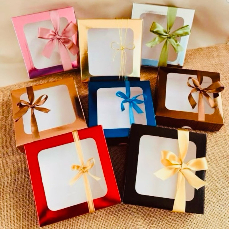 10~40 CAIXA COM VISOR 15X15X4 PARA PERFUME SABONETE  COM VISOR LAMINADA ASSK S21 (CHOCO)