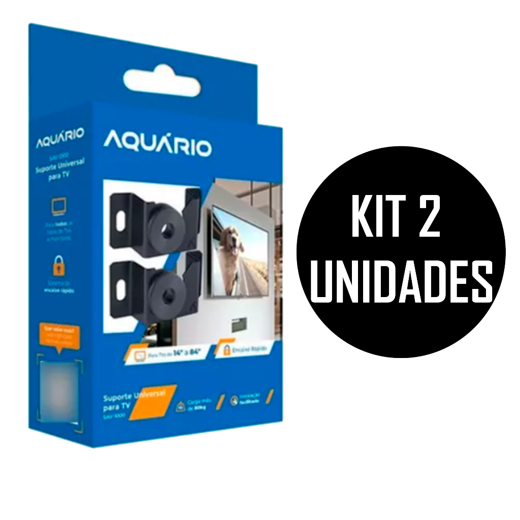Suporte De TV Televisão Fixo Universal De 14 a 84 Polegadas Led Lcd