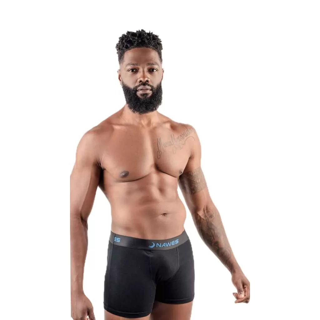 Cuecas Boxer Masculina Nawes Algodão Confortável, Respirável e Durável Kit com 6 box