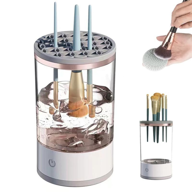Limpador Pincel Esponja Maquiagem Elétrico USB Automático Recarregável Lava Seca Armazenamento ULIFE