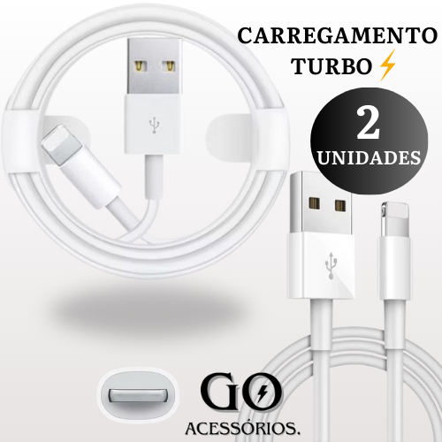 Cabo De iPhone Carregamento Rápido Turbo Lightnin