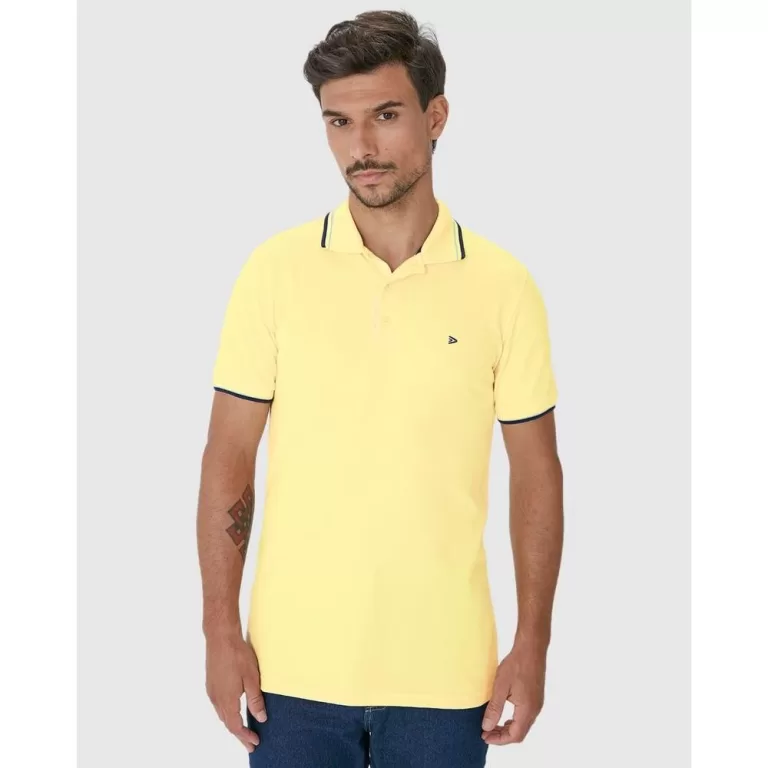 Camisa Polo Básica Masculina Em Piquet Premium