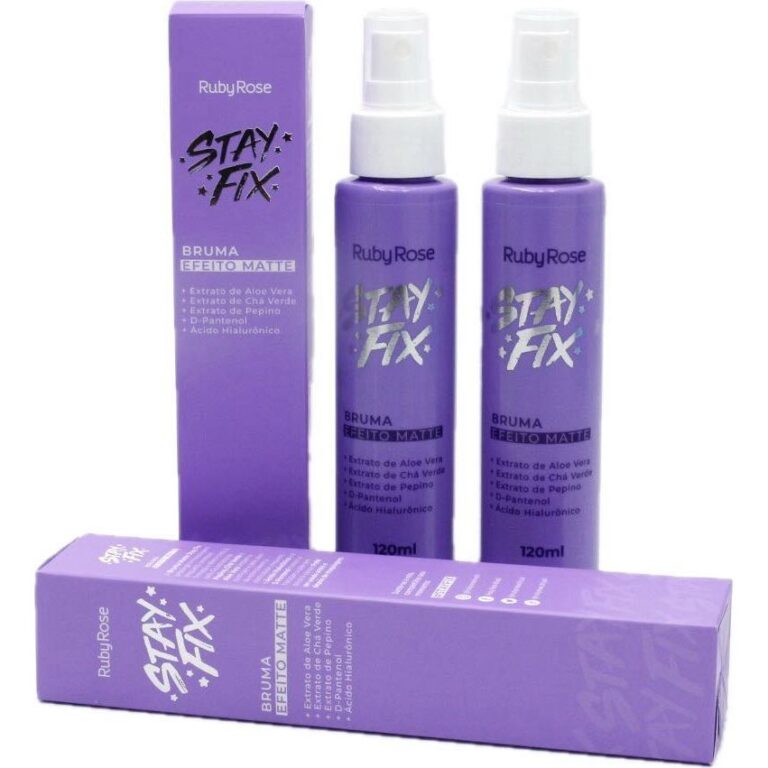 BRUMA FIXADORA MATTE STAY FIX HB340 RUBY ROSE 120M