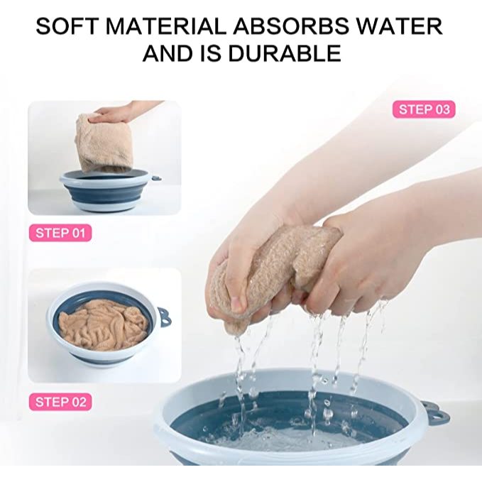 Toalha Mágica para Secar Cabelo de Microfibra Gro