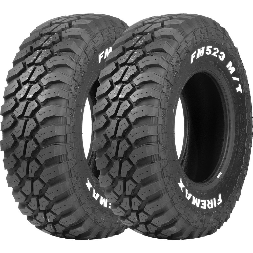 Jogo 2 Pneus Firemax Aro 15 FM523 M/T 31X10.50R15 109Q – Letras Brancas