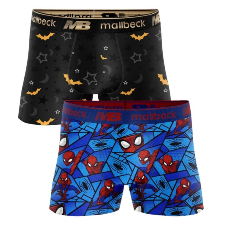 Kit 10 Cuecas Box Boxer Infantil de Criança Forro