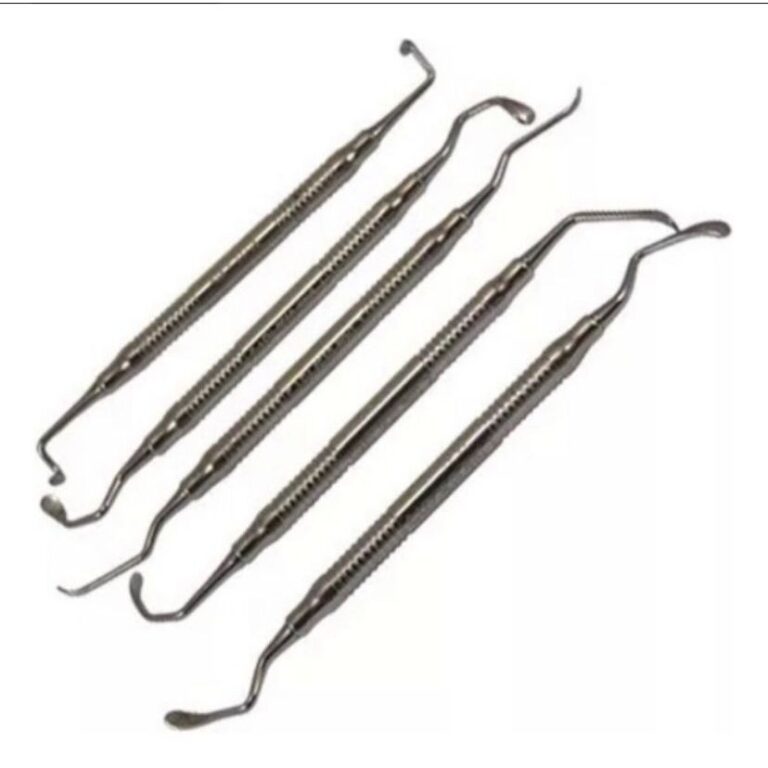 Kit 5 Curetas Odontológicas Levantamento Seio Max