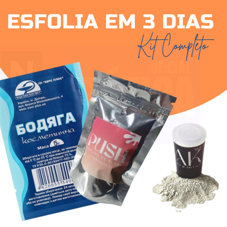 Peeling de Algas Marinhas + Calmante + Protetor So
