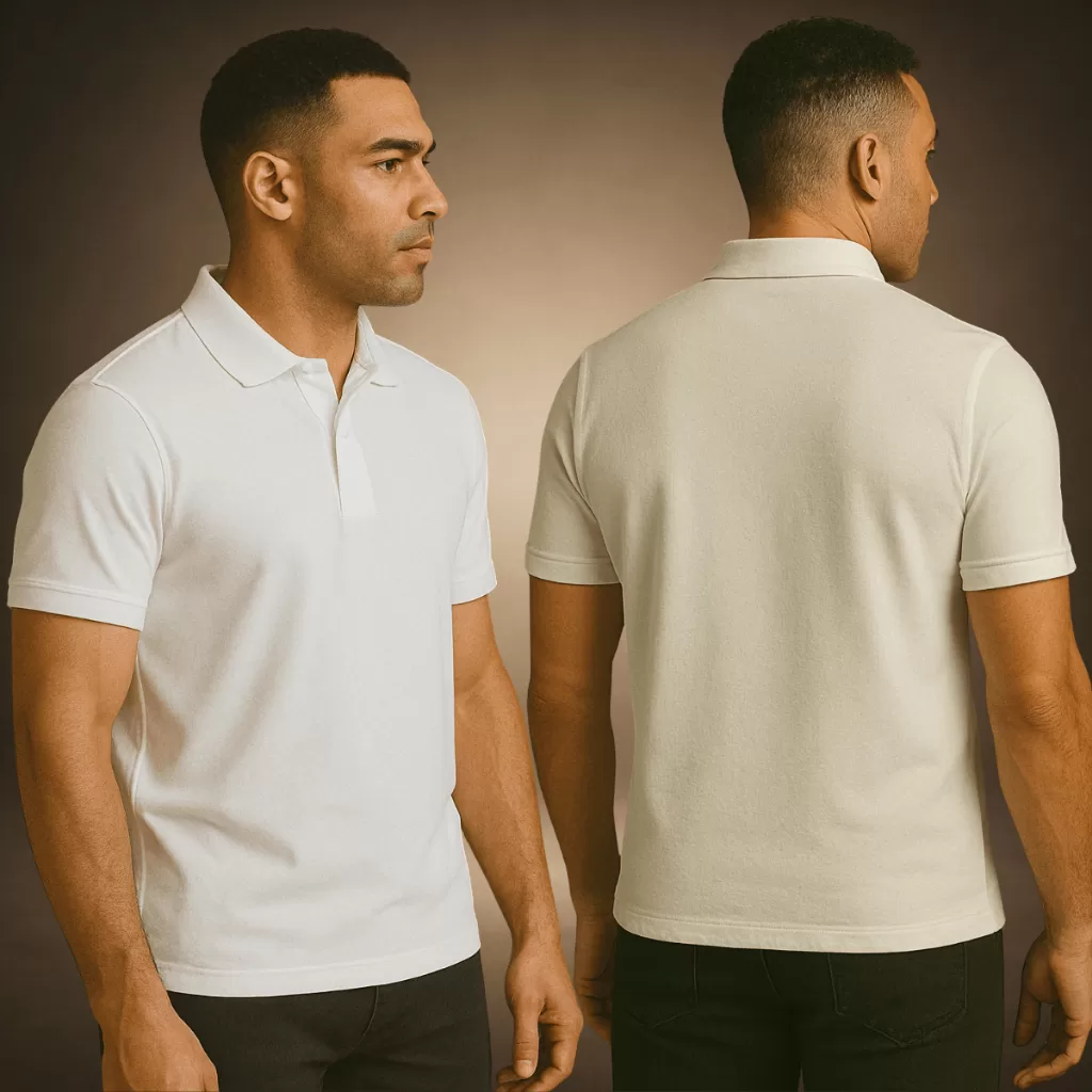 Camiseta Masculina Gola Polo Piquet Camisa Lisa Trabalho Uniforme Dia Dia Casual Elegante