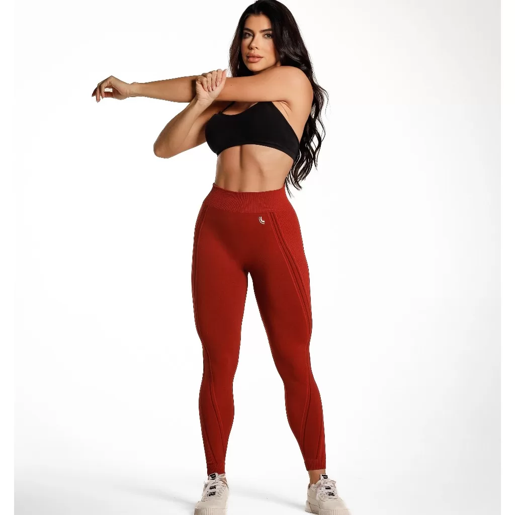Calça Legging Max Lupo Fitness Feminina Sport Silicone no Cós Academia Original