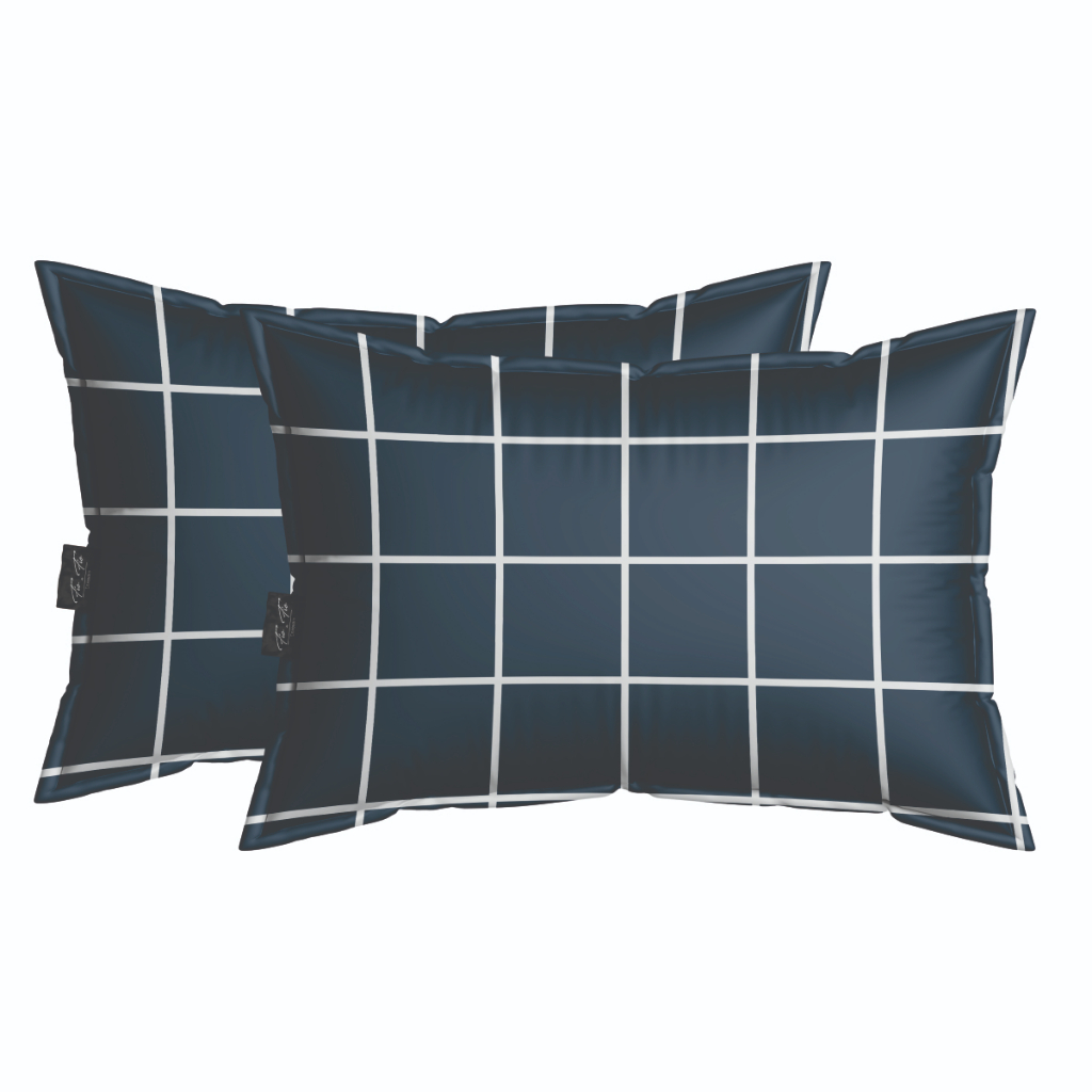 Kit 02 Fronhas Estampadas Home Collection Micropercal 200 Fios 004