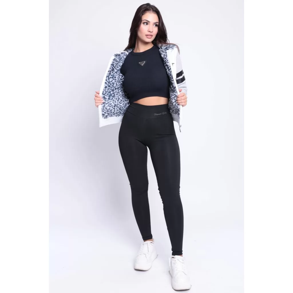 Calça Legging Básica Planet Girls Preto