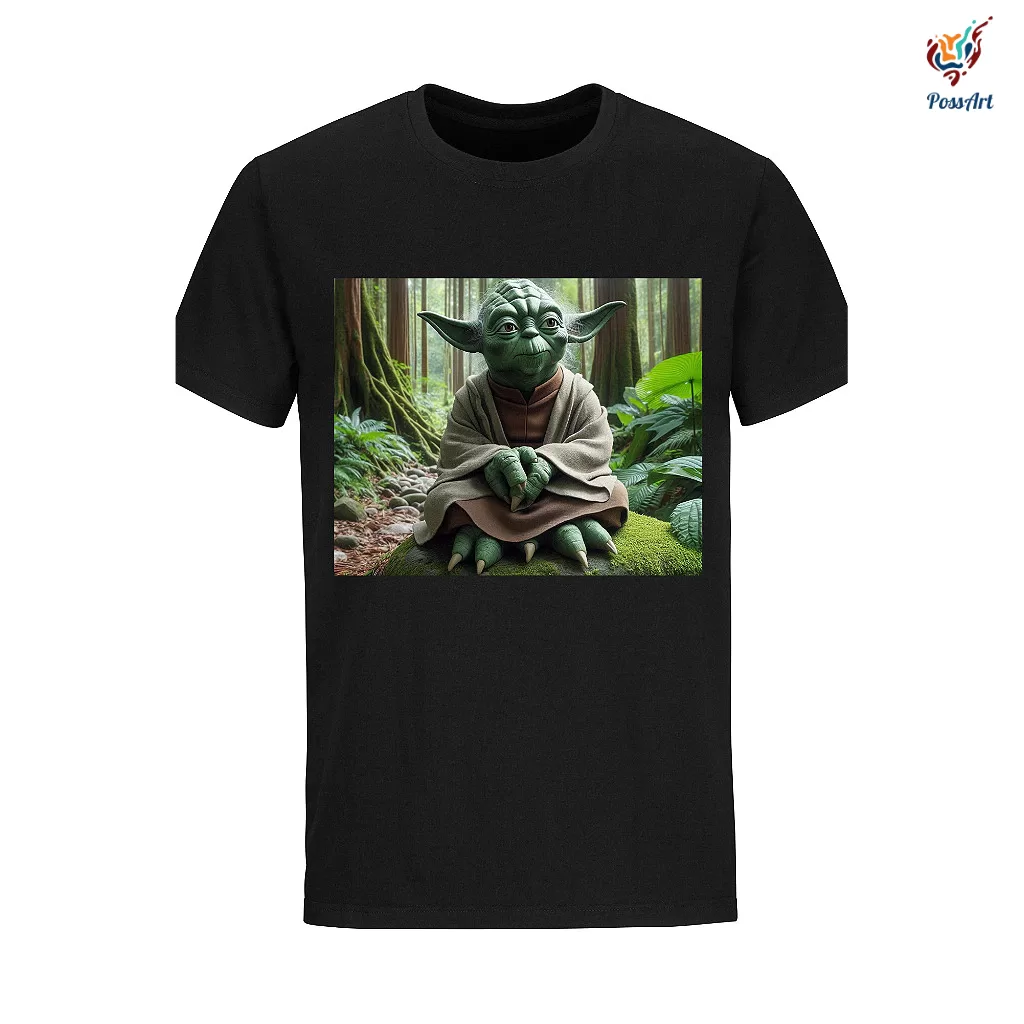 Camiseta Star Wars – Yoda – Algodão – Personalizável – Unissex