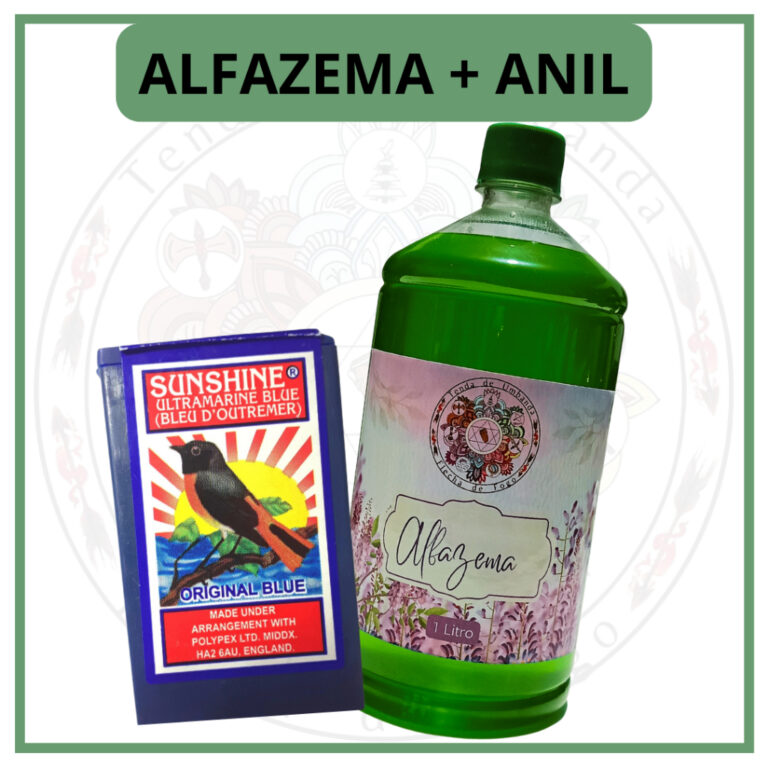 Kit Alfazema 1 Litro e Anil em Pó Wagi Africano O