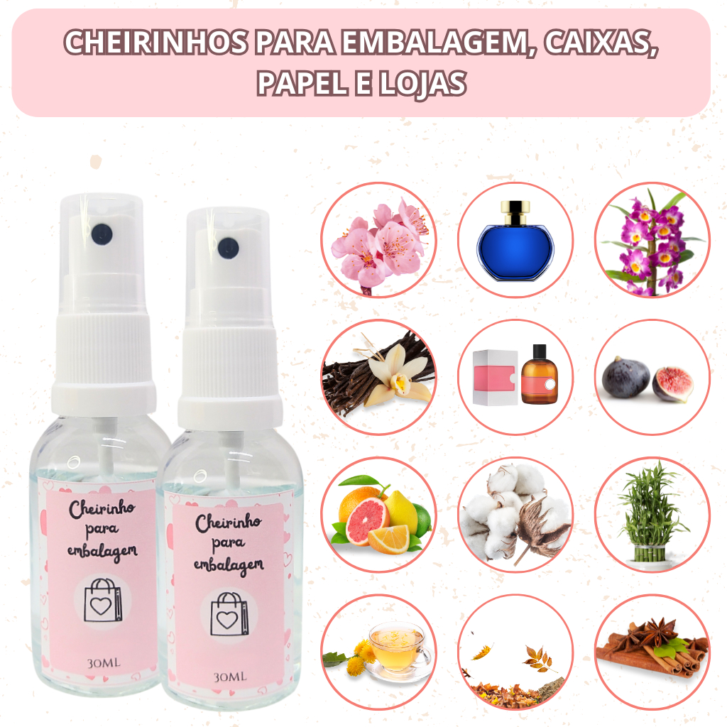 Perfume- cheirinho para casa- embalagem – cheirinho para embalagens – cheiro para embalagem