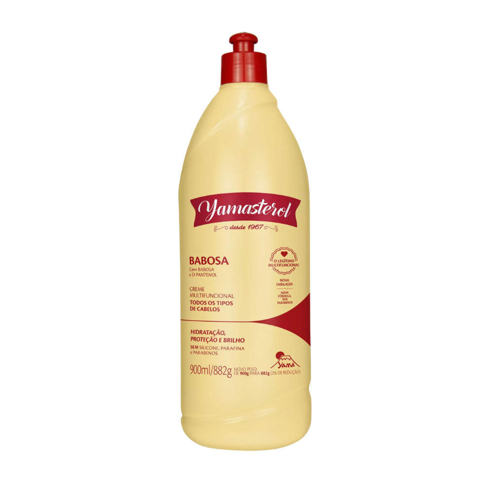 Yamasterol Babosa E D-Pantenol  900ml – Reparaçao Capilar envio rapido
