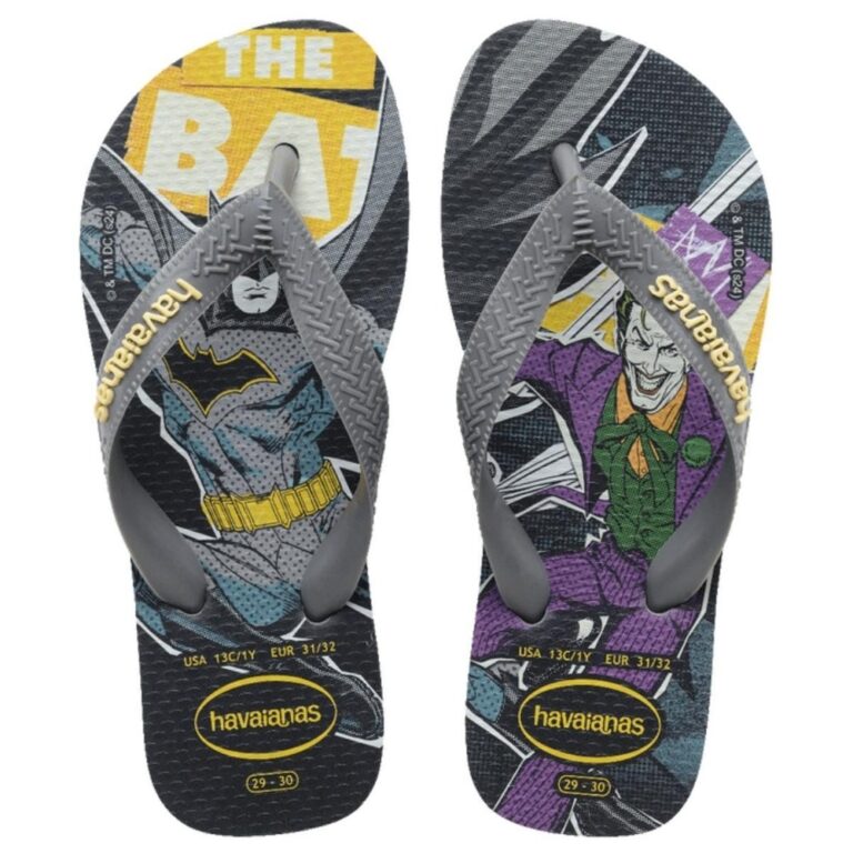 Sandália Infantil Havaianas Kids Heróis DC