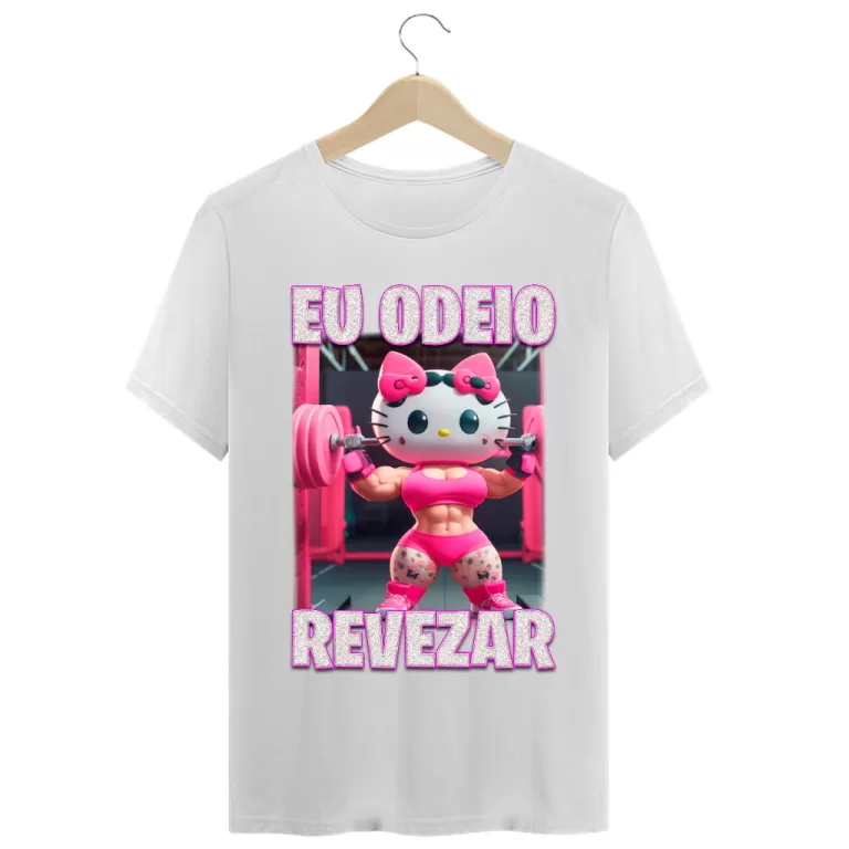 Camiseta Feminina fitness | Eu odeio revezar camis