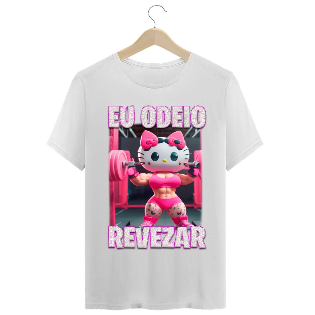 Camiseta Feminina fitness | Eu odeio revezar camisa, Maromba,  Musculação, treino