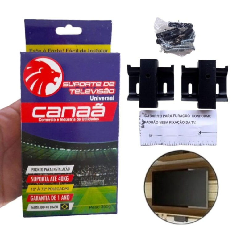 Suporte Tv Fixo Universal Ferro 10 à 72 polegadas