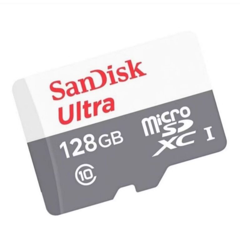 Cartão De Memória 128gb Sandisk Microsdxc Ultra 