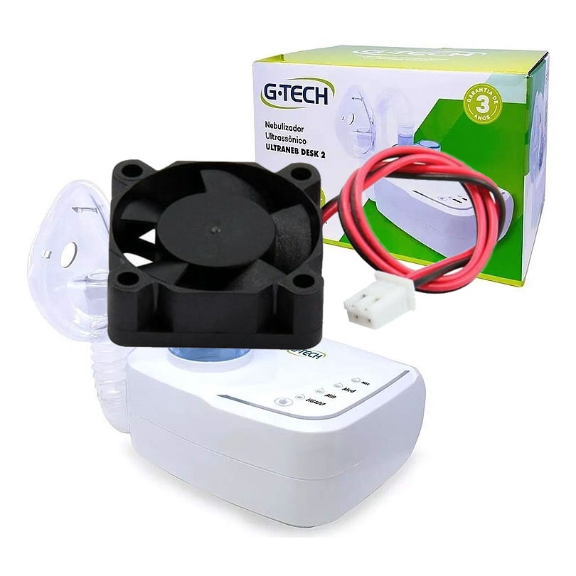 Micro Ventilador ventoinha Fan Cooler 3010 30x30x10 mm 24v Inalador Impressora 3D Nebulizador GTech