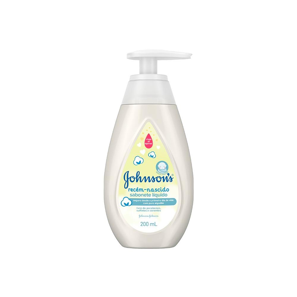 Sabonete Líquido Johnsons Baby Recém Nascido 200ml