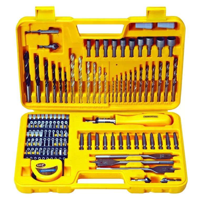 Maleta com Brocas e Ponteira 43145 110 Peças R