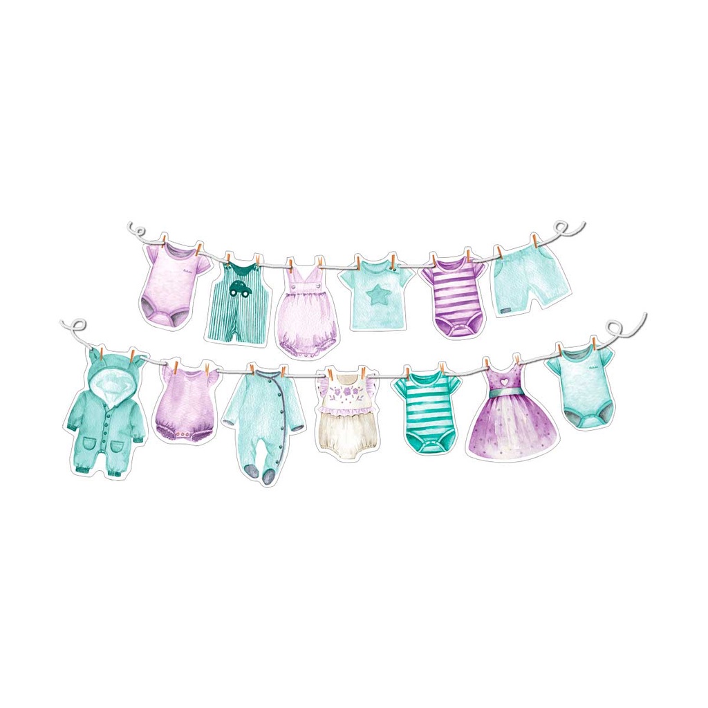 Faixa Decorativa Chá Revelação Especial Festcolor 1,70mx13cm 1und