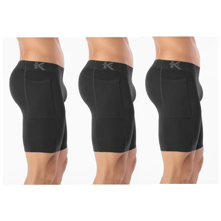 Kit 3 Bermudas Térmica com Bolso Cueca Shorts Mas