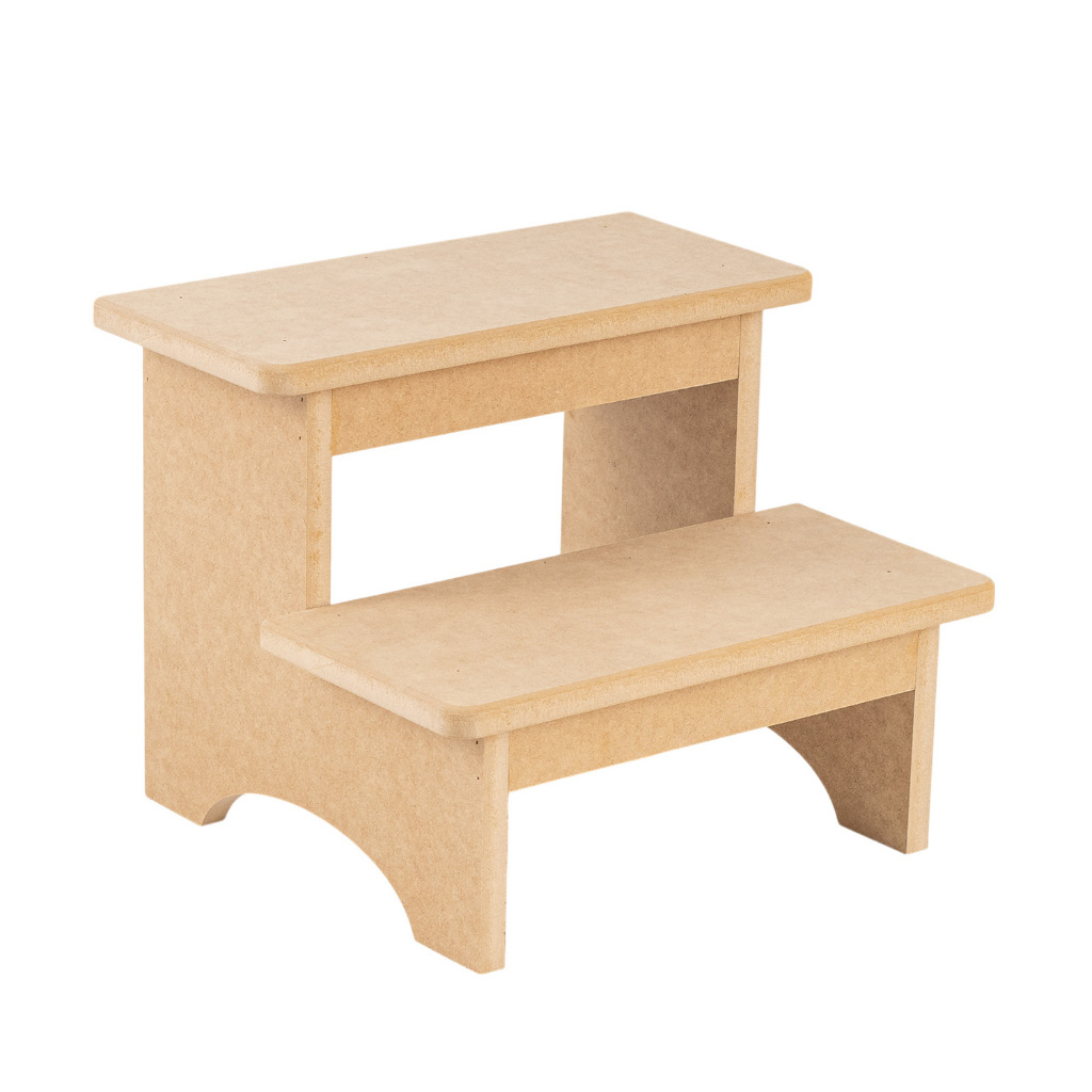 Degraus Auxiliar Mdf Gatos Cachorros Subir Cama